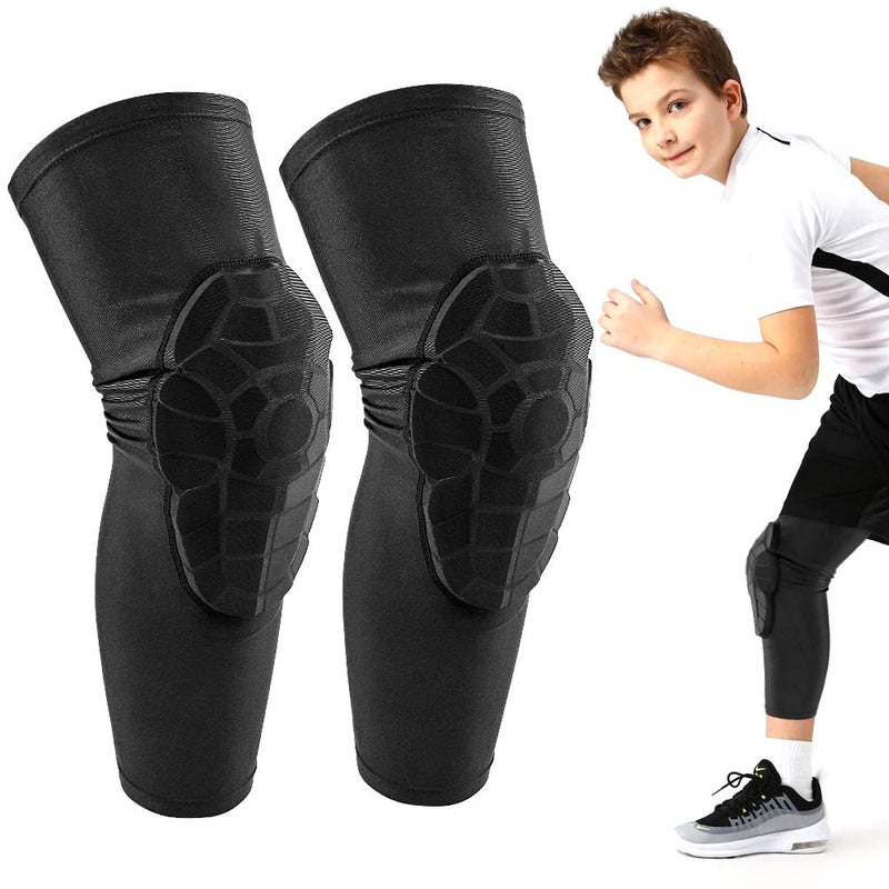 AceList Knee Pads for Kids/Youth (Ages 5-15) - Shield Kneepads for Sports - Ideal kneePad for Basketball, Baseball, Football, Wrestling, Cycling, Volleyball - Kids' Cycling Protective Gear - Great Gift Ideal! - Image 1